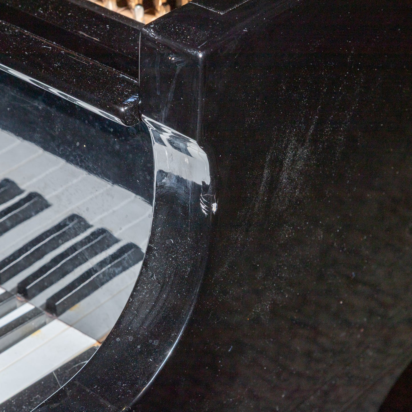 Kohler & Campbell Ebonized Grand Piano with Player