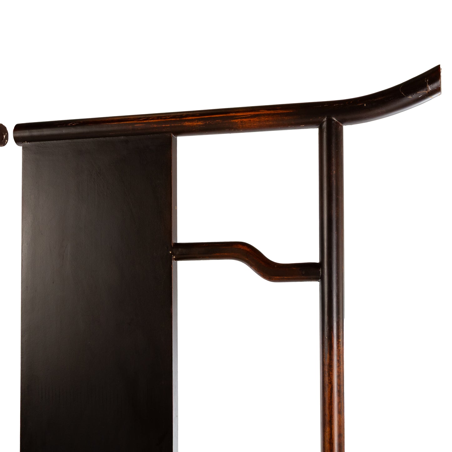 A Pair of Chinese Elmwood Highback Chairs
