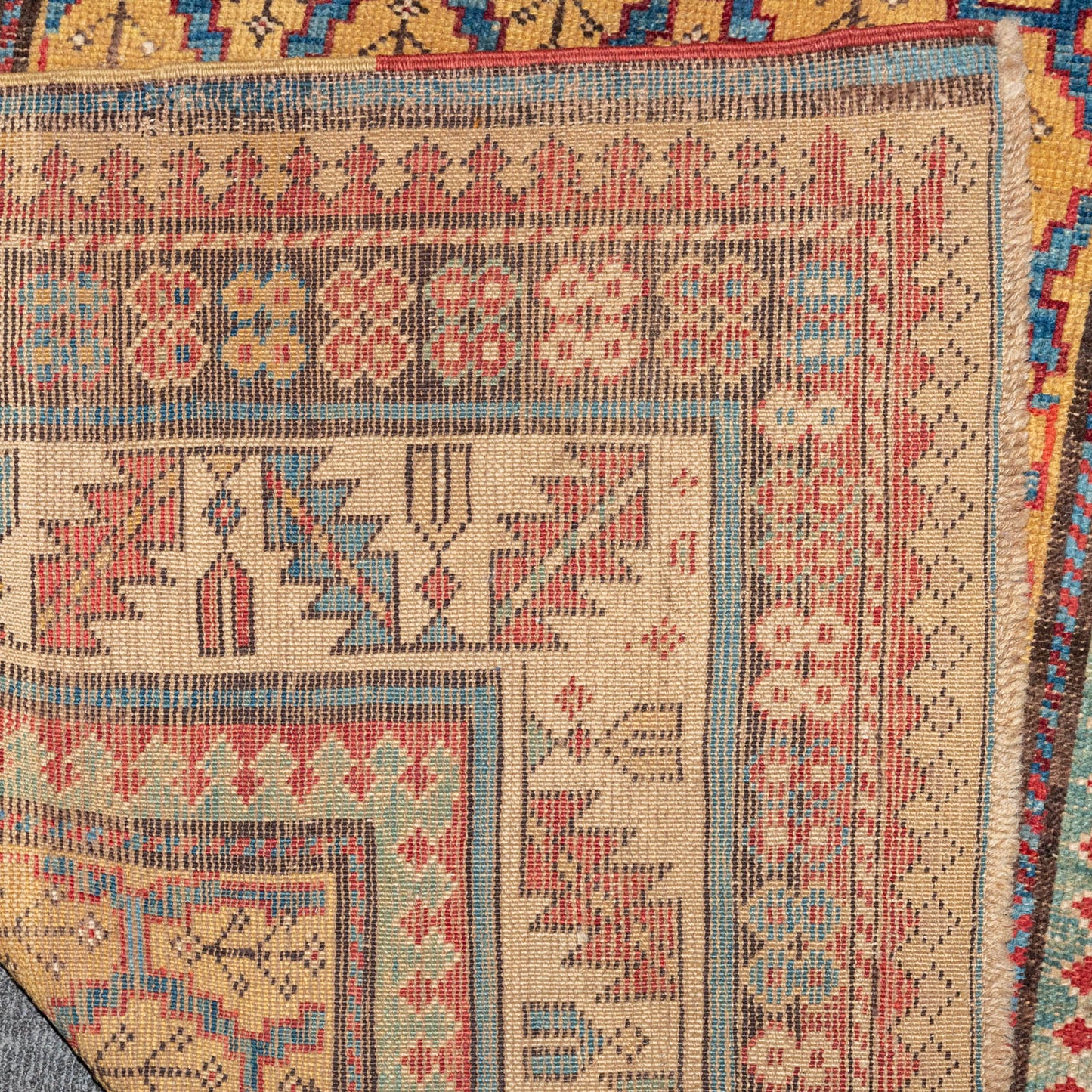 Antique Shirvan Rug, Caucasus, 4.4 x 6.1