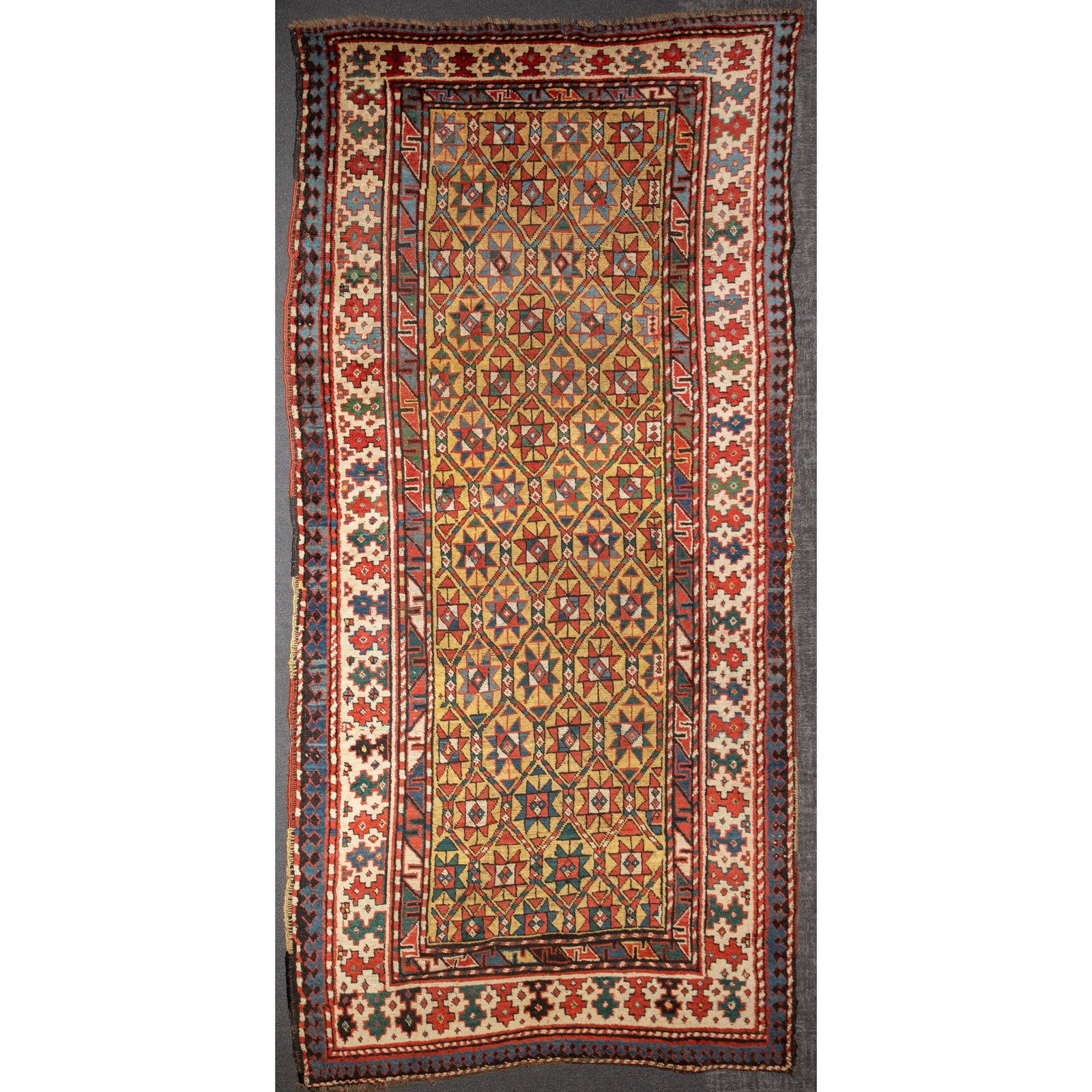 Antique Kazak Rug, Caucasus, 4.1 x 8.7 – Alex Cooper