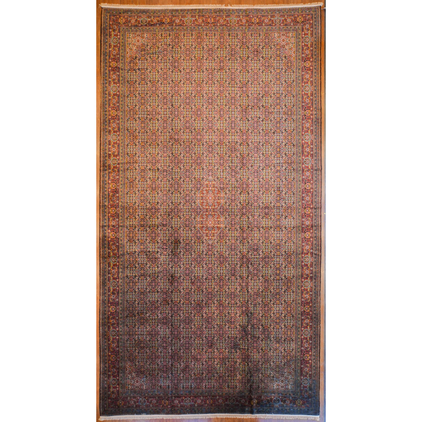 Mahal Design Carpet, Pakistan, 11.2 x 20.5