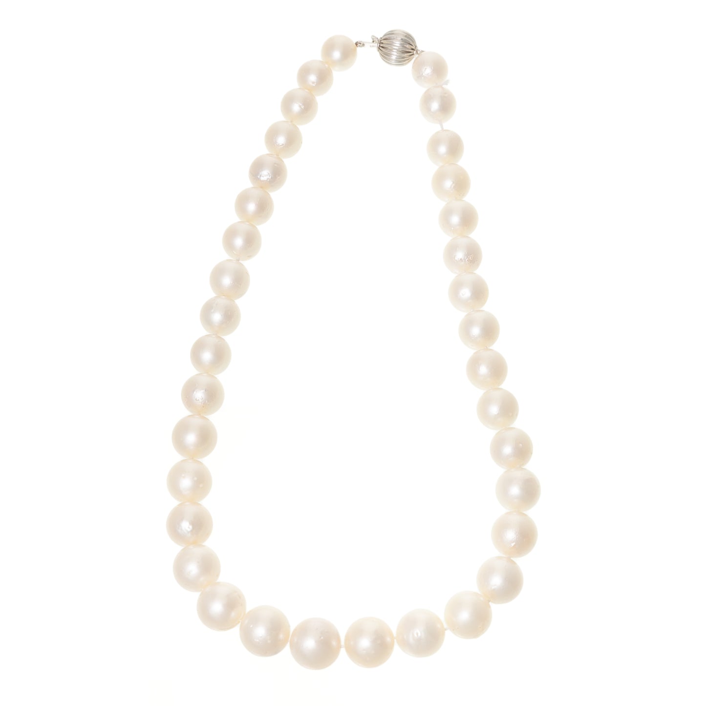 A GIA Graduated South Sea Pearl Necklace in 14K