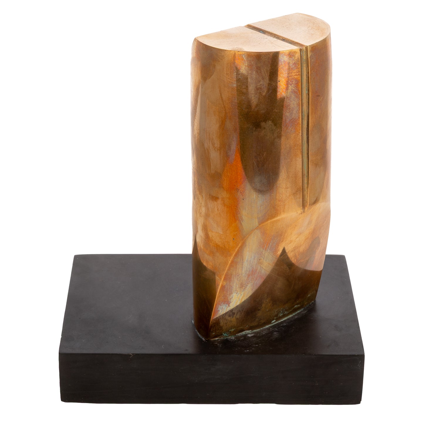 John Erskine Milne. "Cylindrical Form," bronze