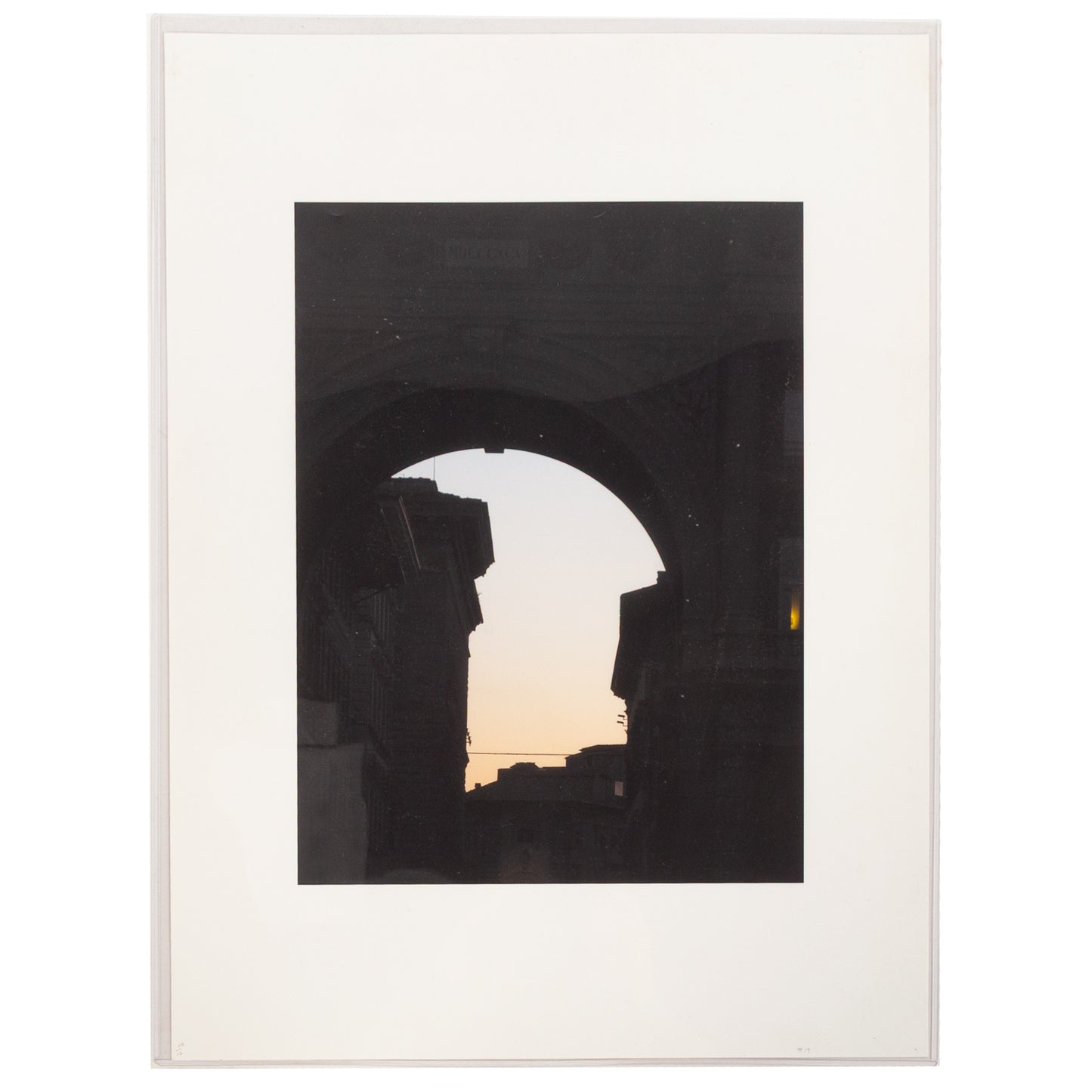 Jo Smail. "Looking at, Looking up, Looking Down," print