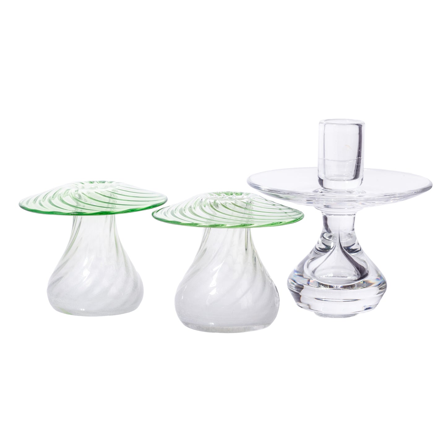 A Pair of Frederick Carder for Steuben Vases & Teardro