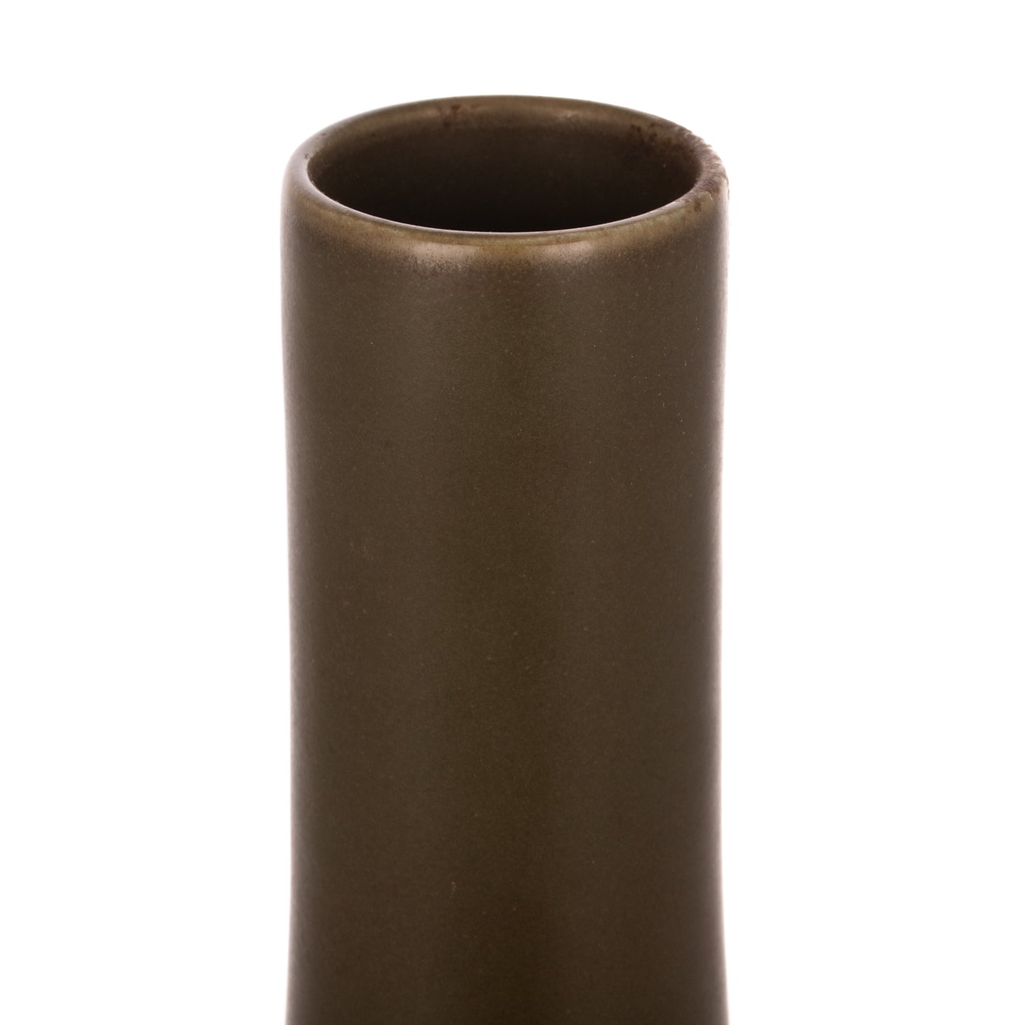 A Chinese Tea Dust Glazed Vase