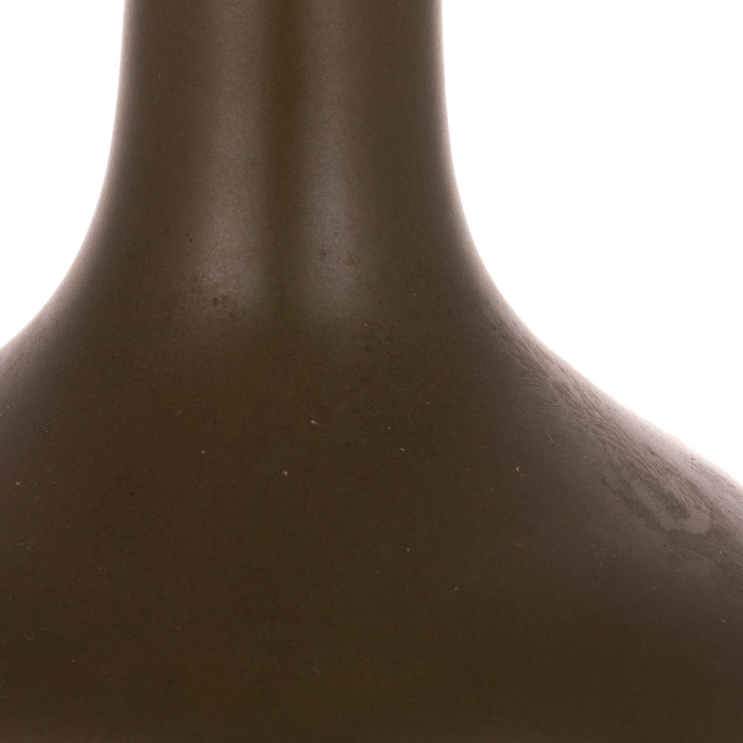 A Chinese Tea Dust Glazed Vase