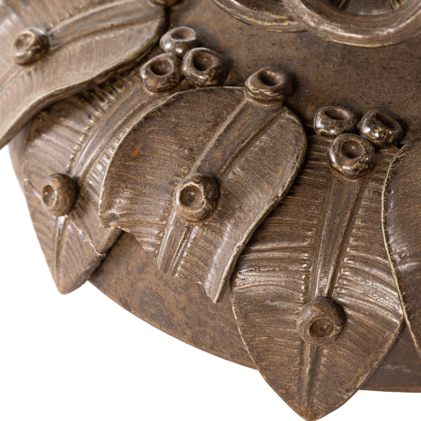 A Pair of Barry Dixon for Arteriors Foliage Urn La