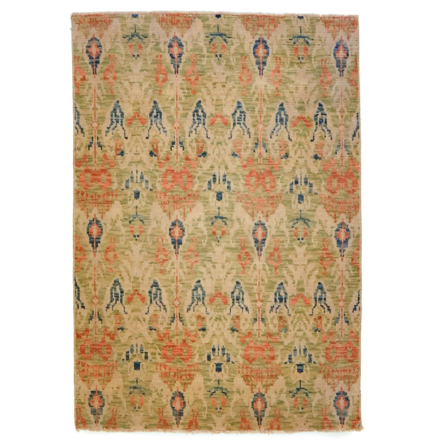 Modern Indian Rug, 4 x 5.1