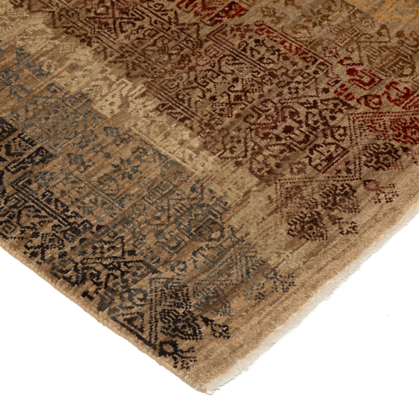 Modern Indian Rug, 4 x 5.11