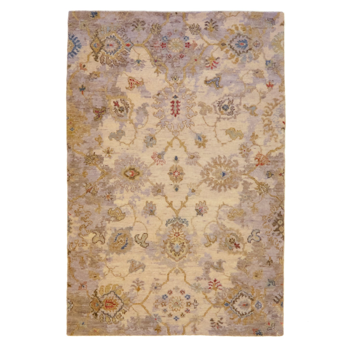 Modern Indian Rug, 4 x 6