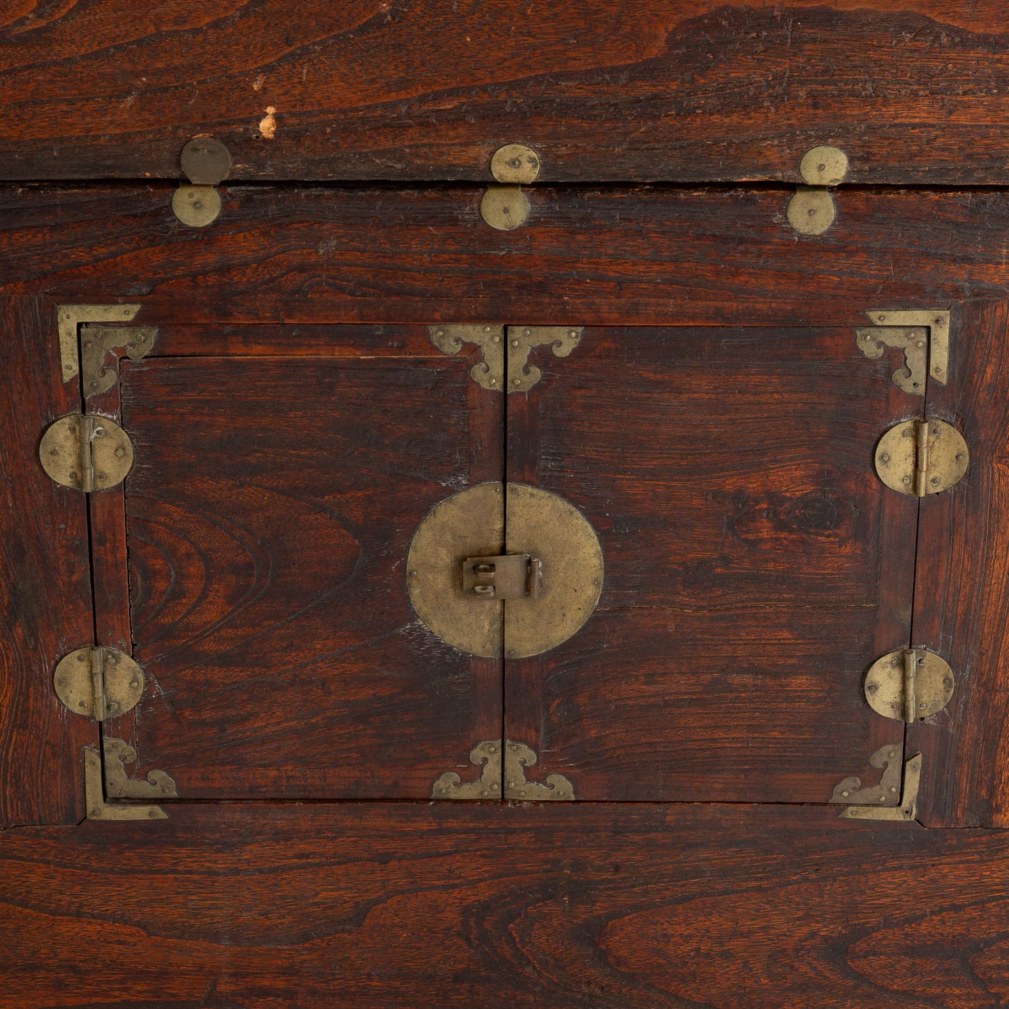 Korean Elm Wood Stacking Chest