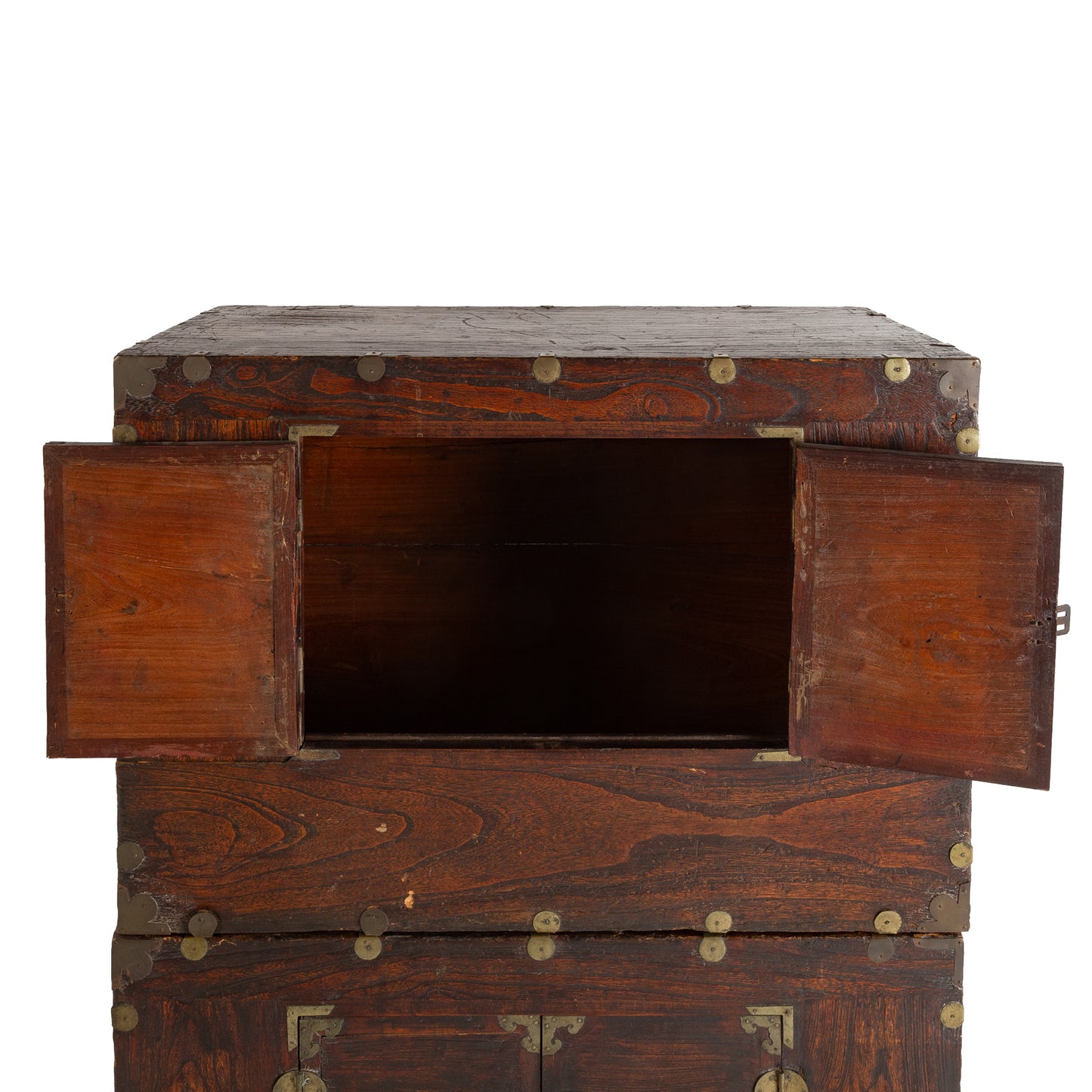 Korean Elm Wood Stacking Chest