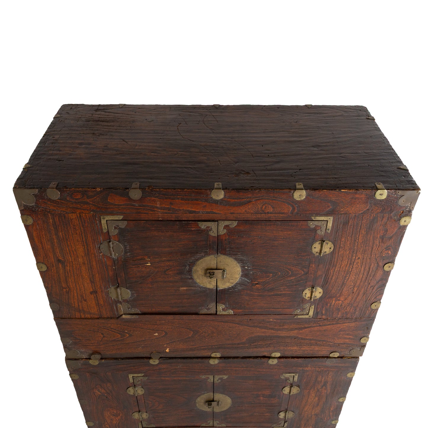 Korean Elm Wood Stacking Chest