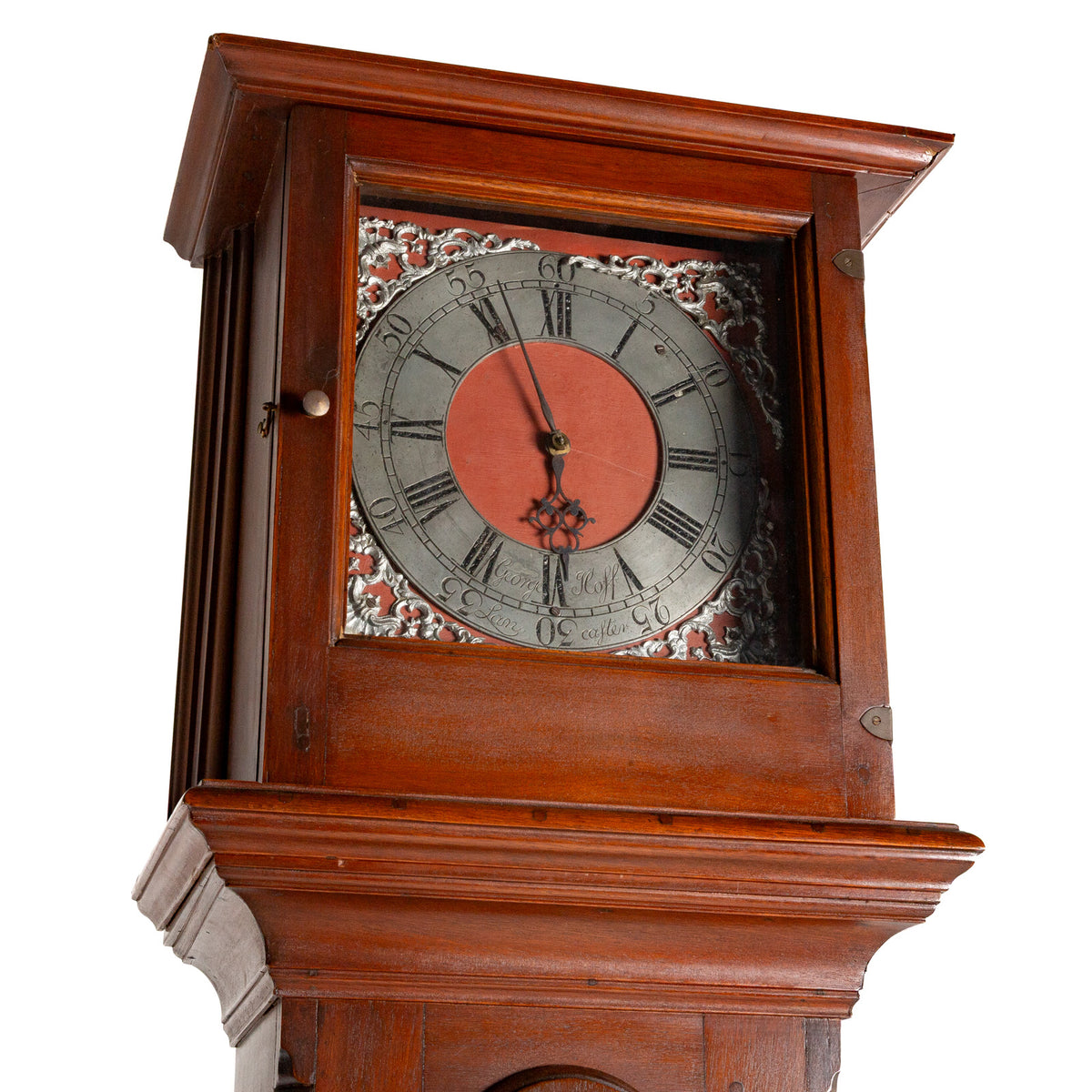 John George Hoff Tall Case Clock, Lancaster, Penn.