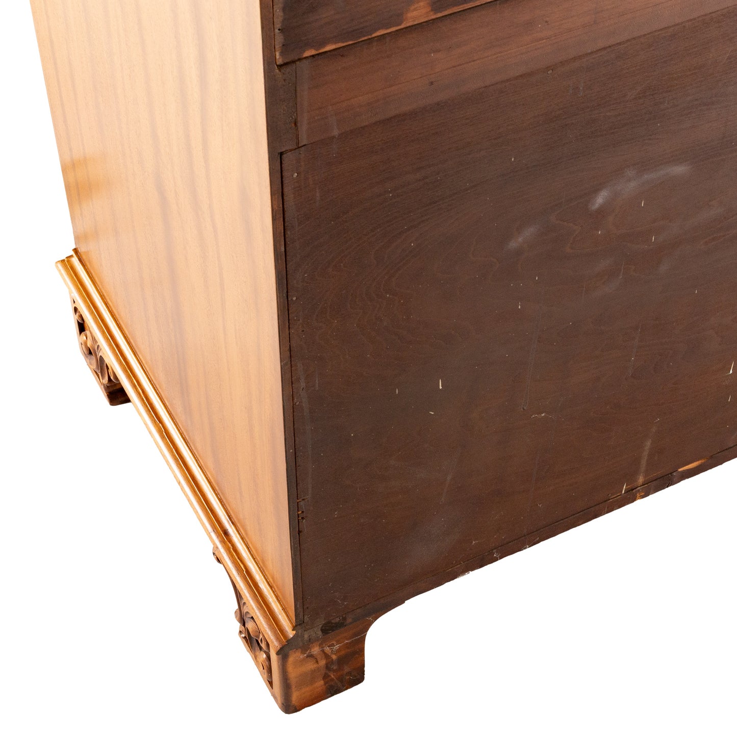 George III Style Mahogany Secretary Book Case