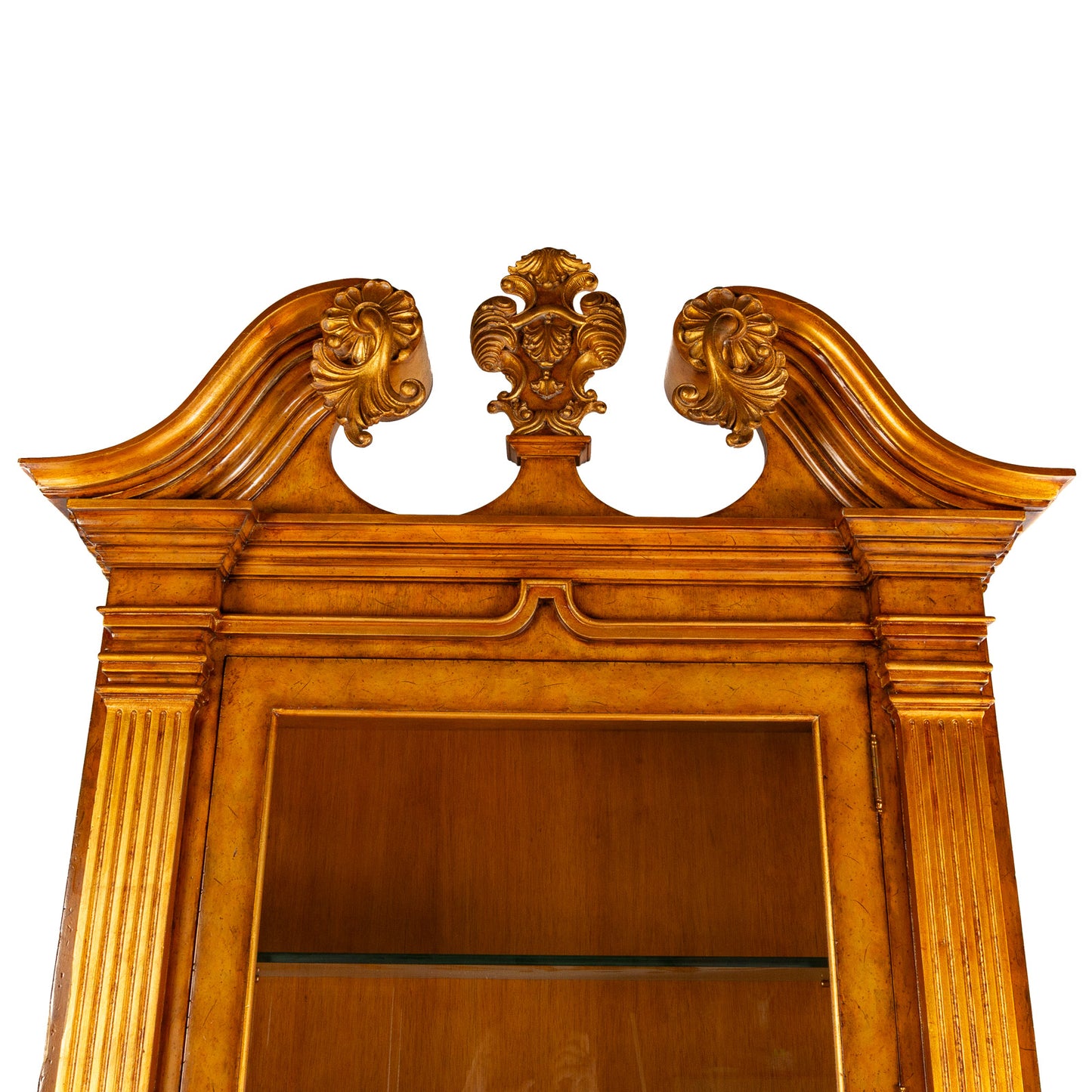 Maitland Smith Mahogany Secretary Bookcase