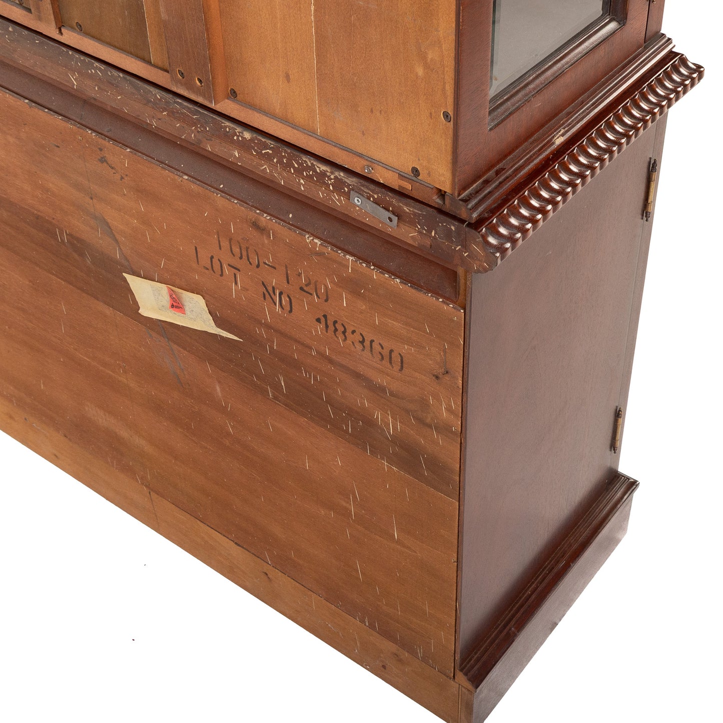 Bernhardt Mahogany Chippendale Style Breakfront