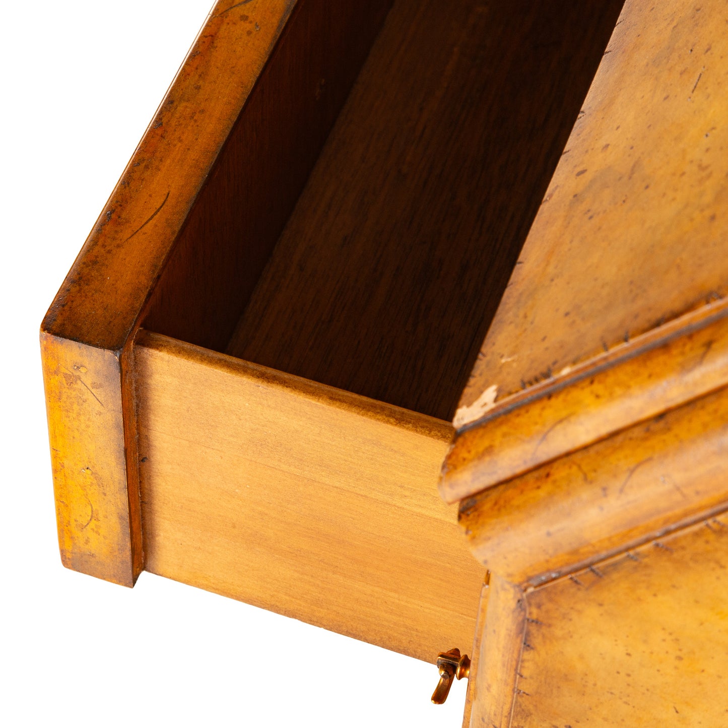 Maitland Smith Mahogany Secretary Bookcase