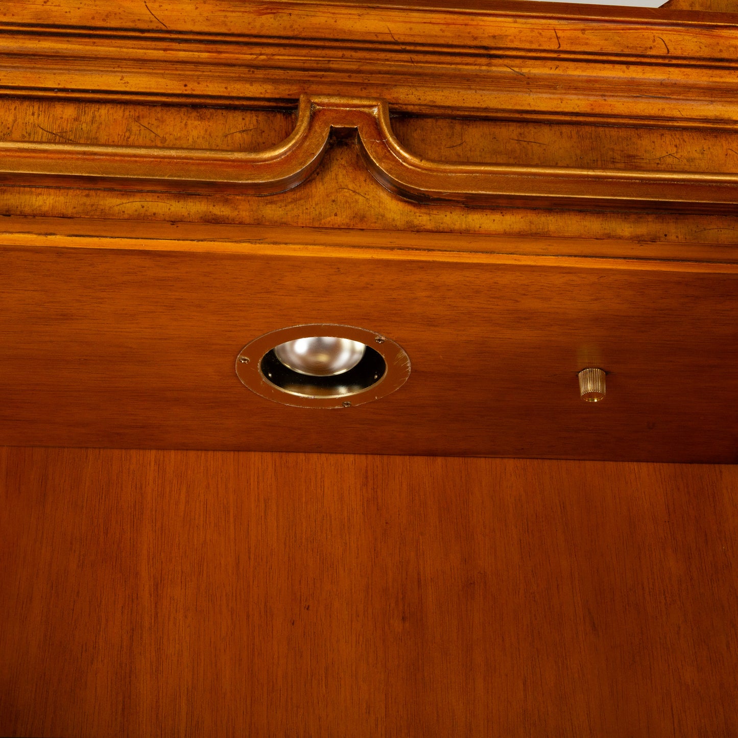 Maitland Smith Mahogany Secretary Bookcase