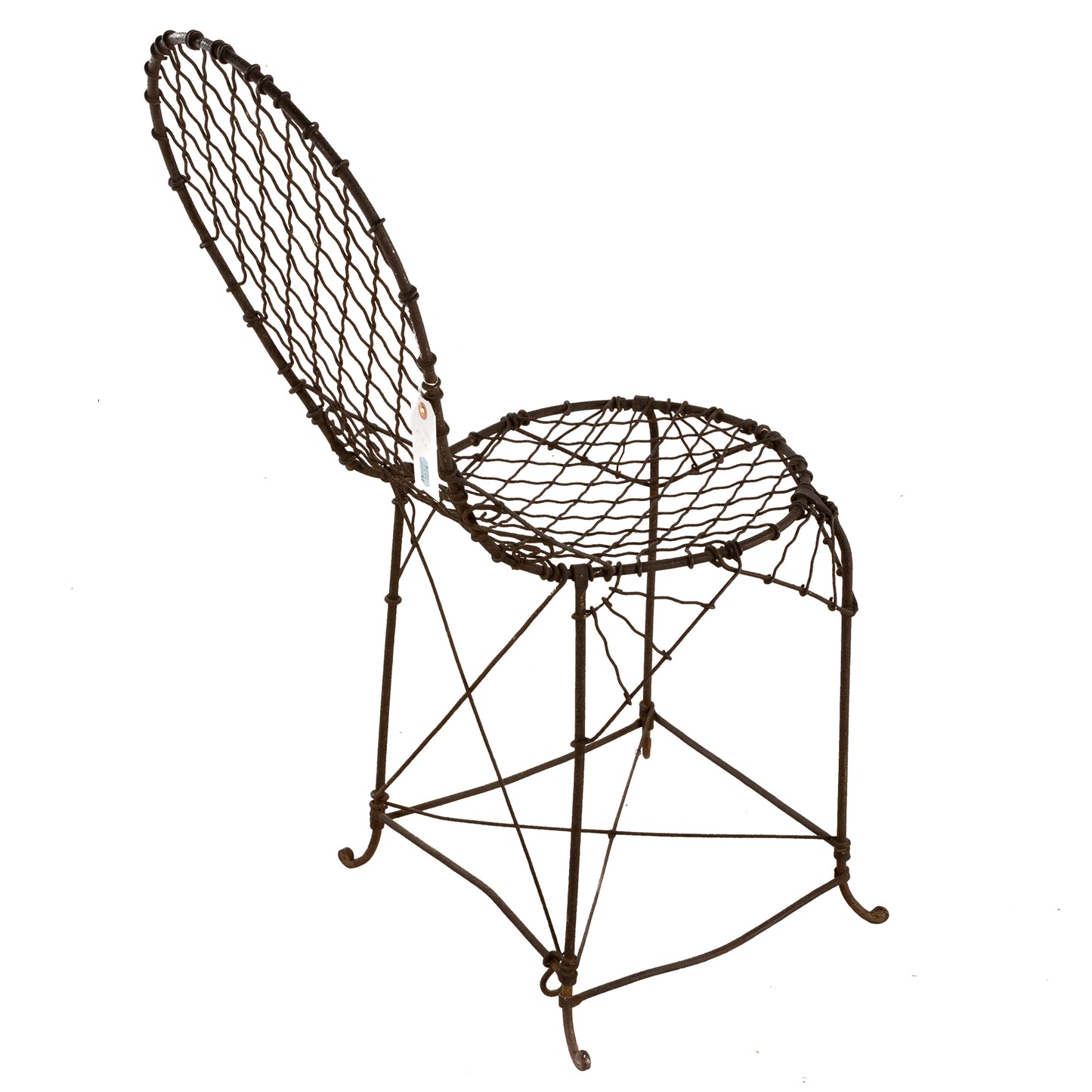 American Victorian Wire Garden Side Chair