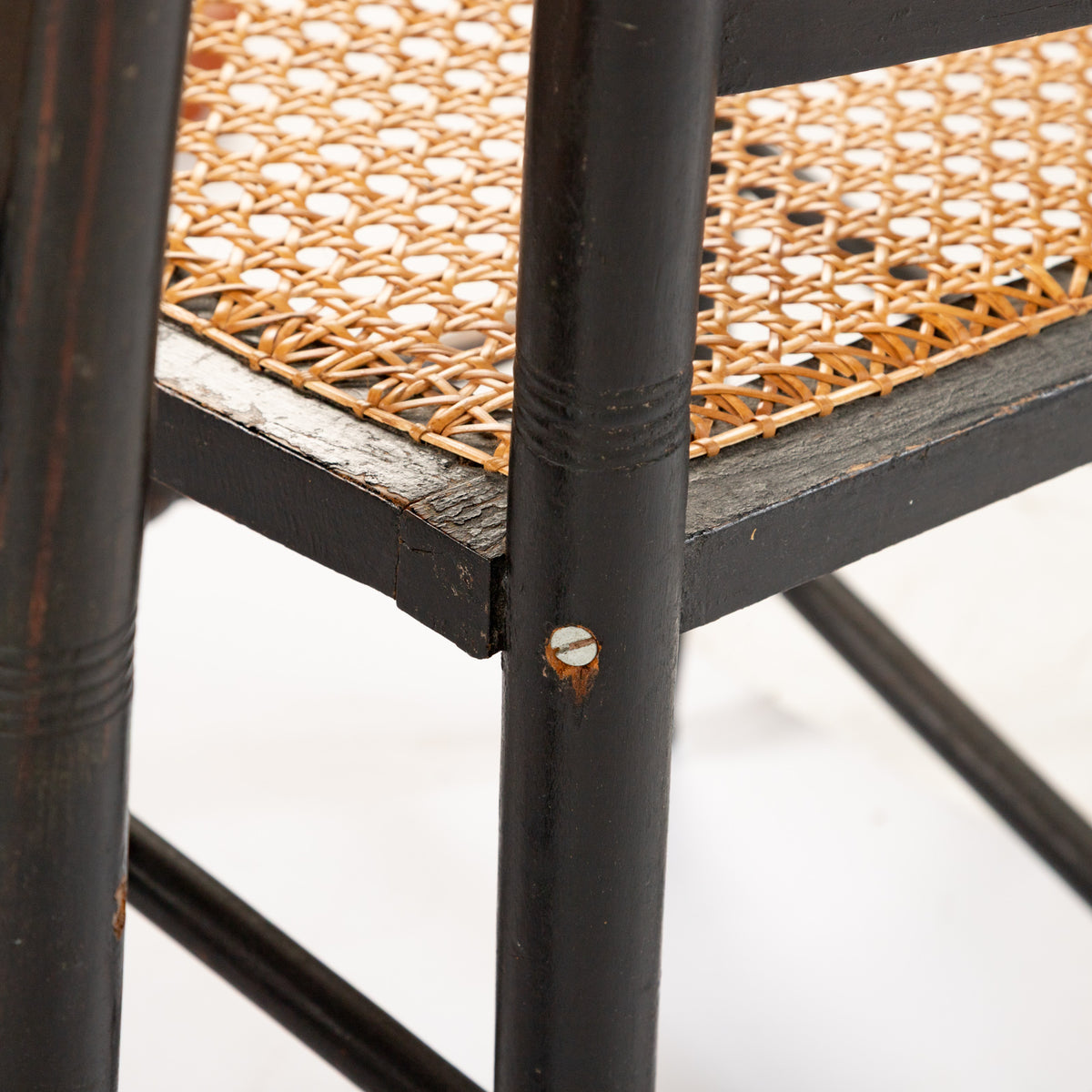Set of Four 19th c. Stenciled Hitchcock Chairs