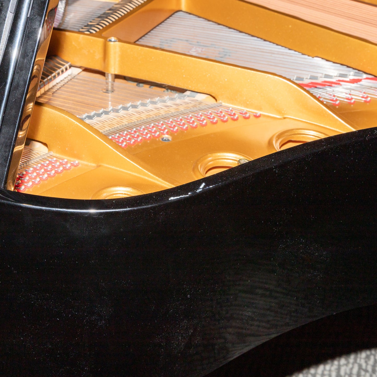 Kohler & Campbell Ebonized Grand Piano with Player