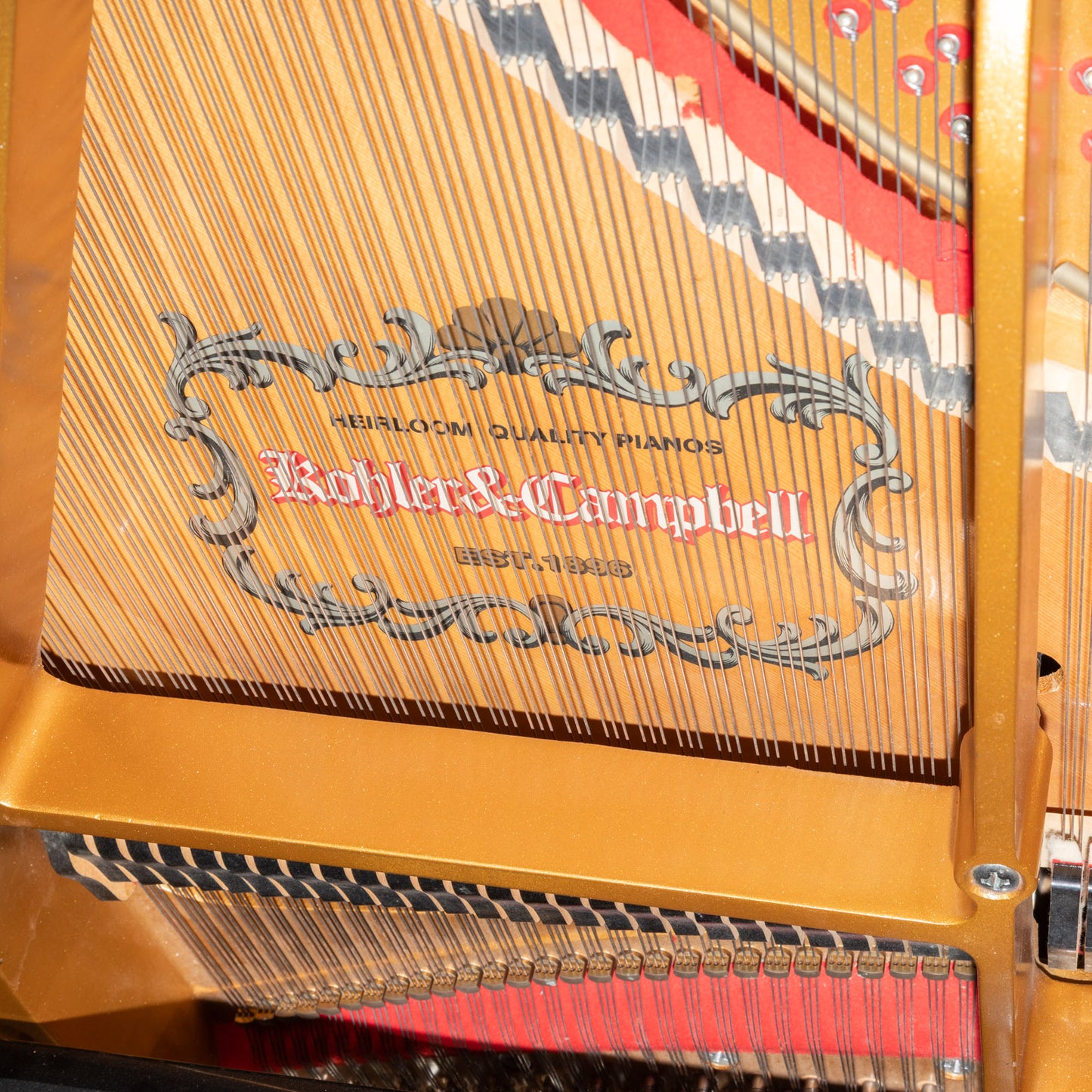 Kohler & Campbell Ebonized Grand Piano with Player