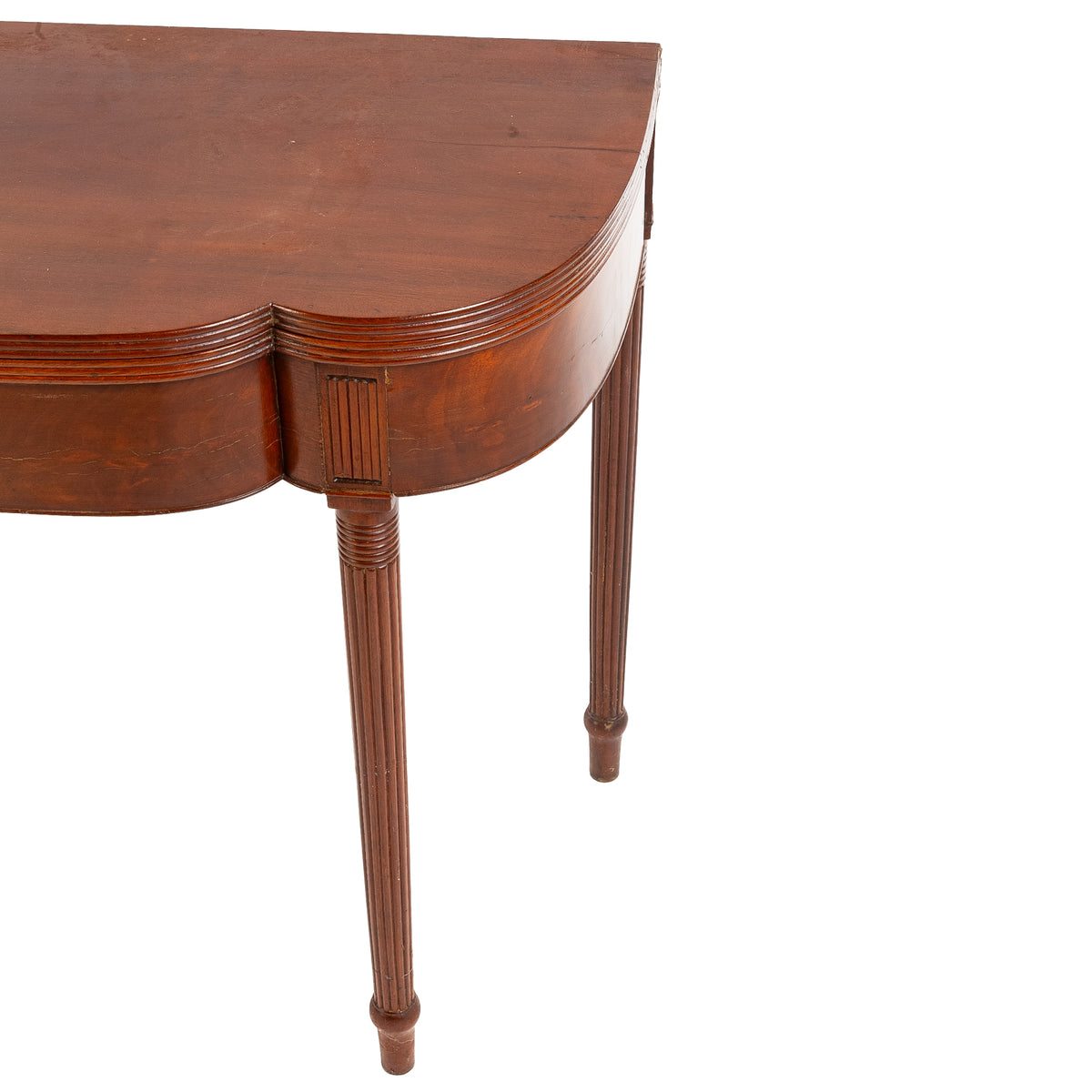 Late Federal Mahogany Flip Top Games Table