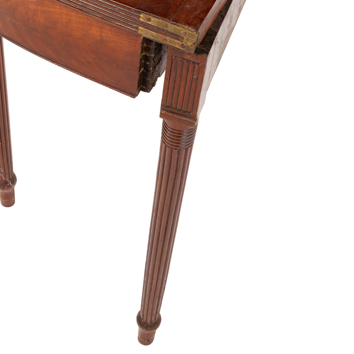 Late Federal Mahogany Flip Top Games Table