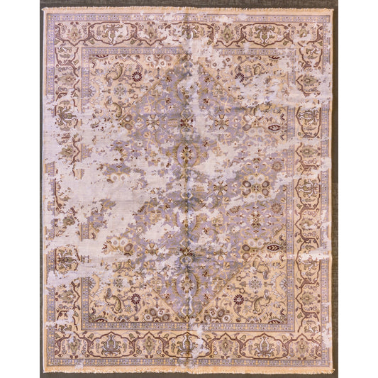 Modern Indo Design Rug, India, 8.2 x 10.2