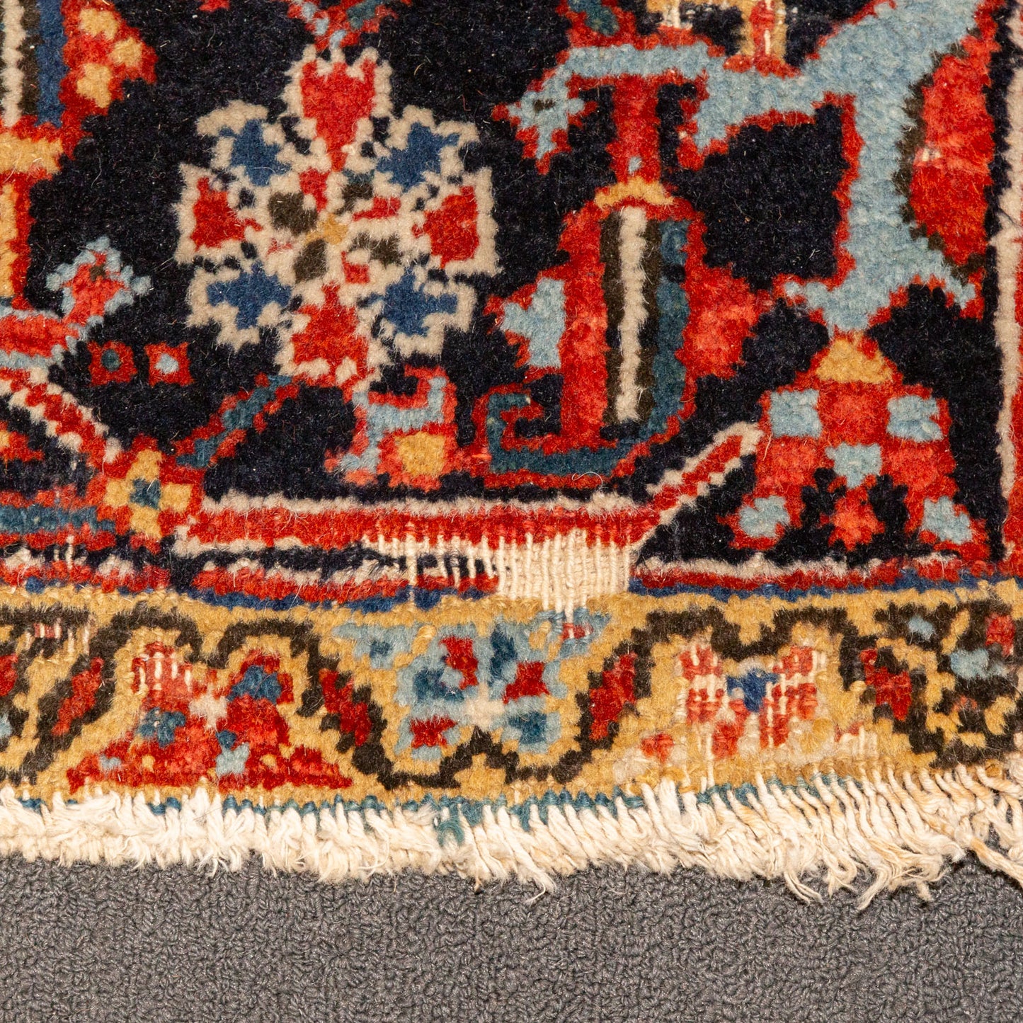 Antique Heriz Rug, Persia, 8.7 x 11.9