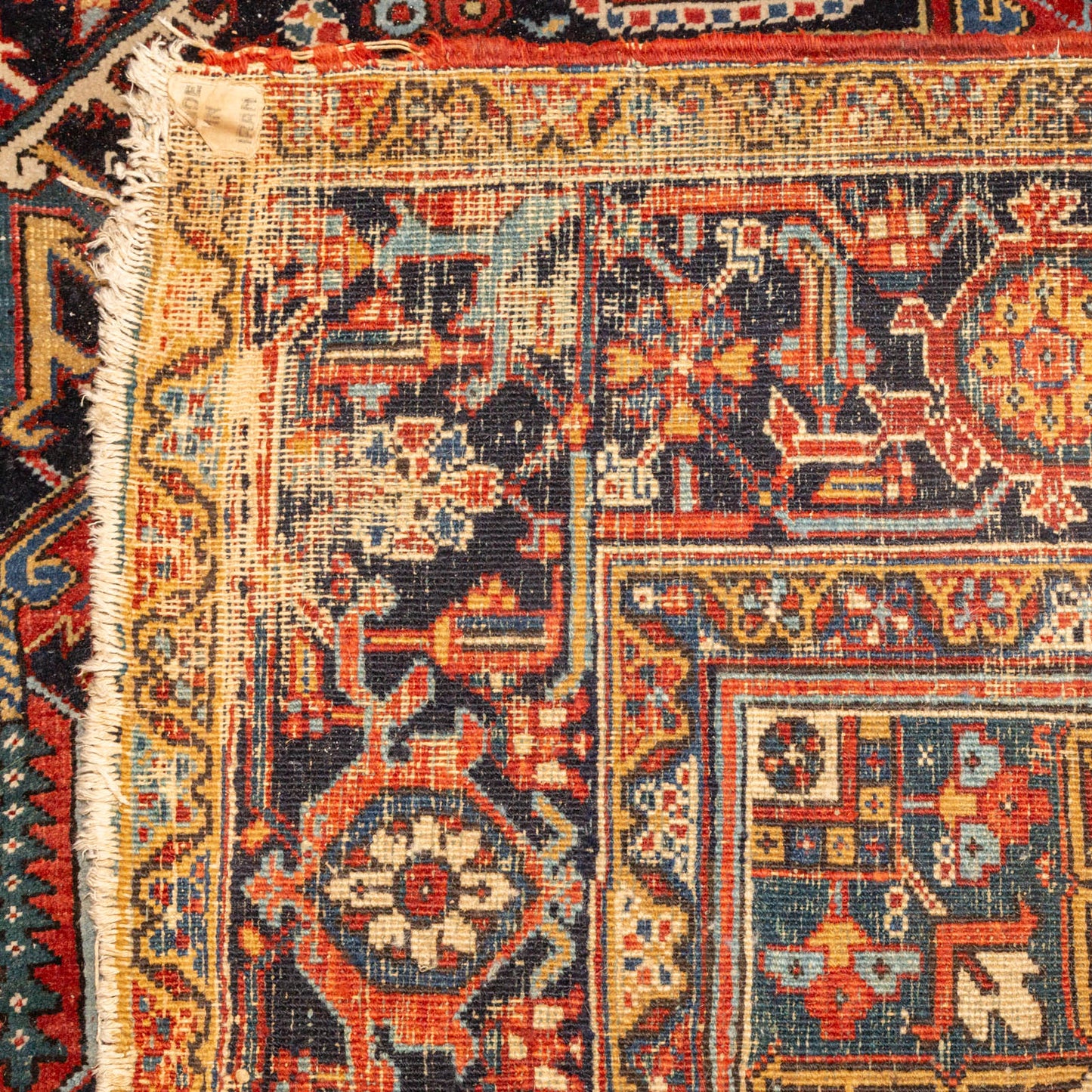Antique Heriz Rug, Persia, 8.7 x 11.9
