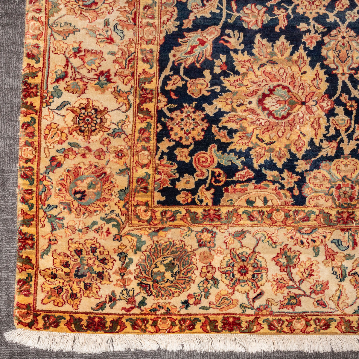 Indo Agra Carpet, India, 8.1 x 16.5