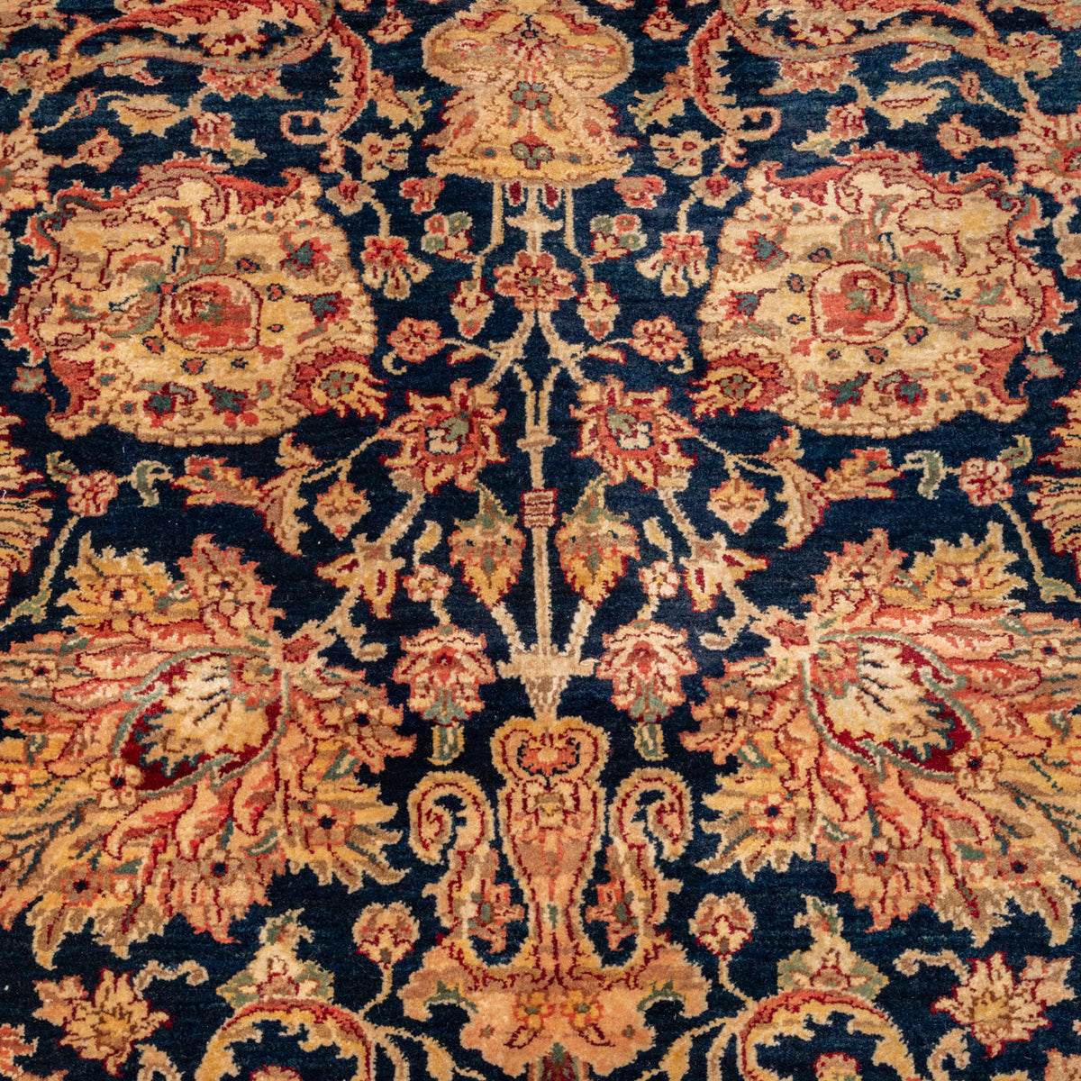 Indo Agra Carpet, India, 8.1 x 16.5