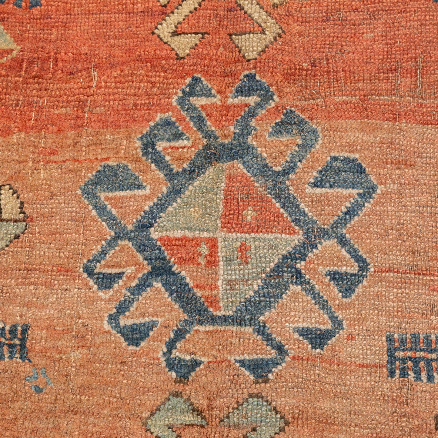 Antique Kazak Runner, Caucasus, 4.5 x 10.7
