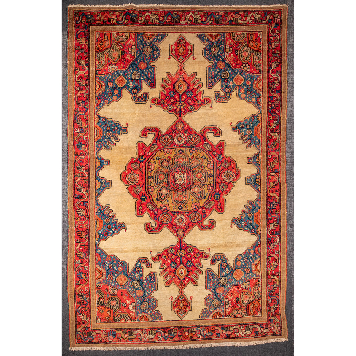 Antique Malayer Rug, Persia, 4.3 x 6.3