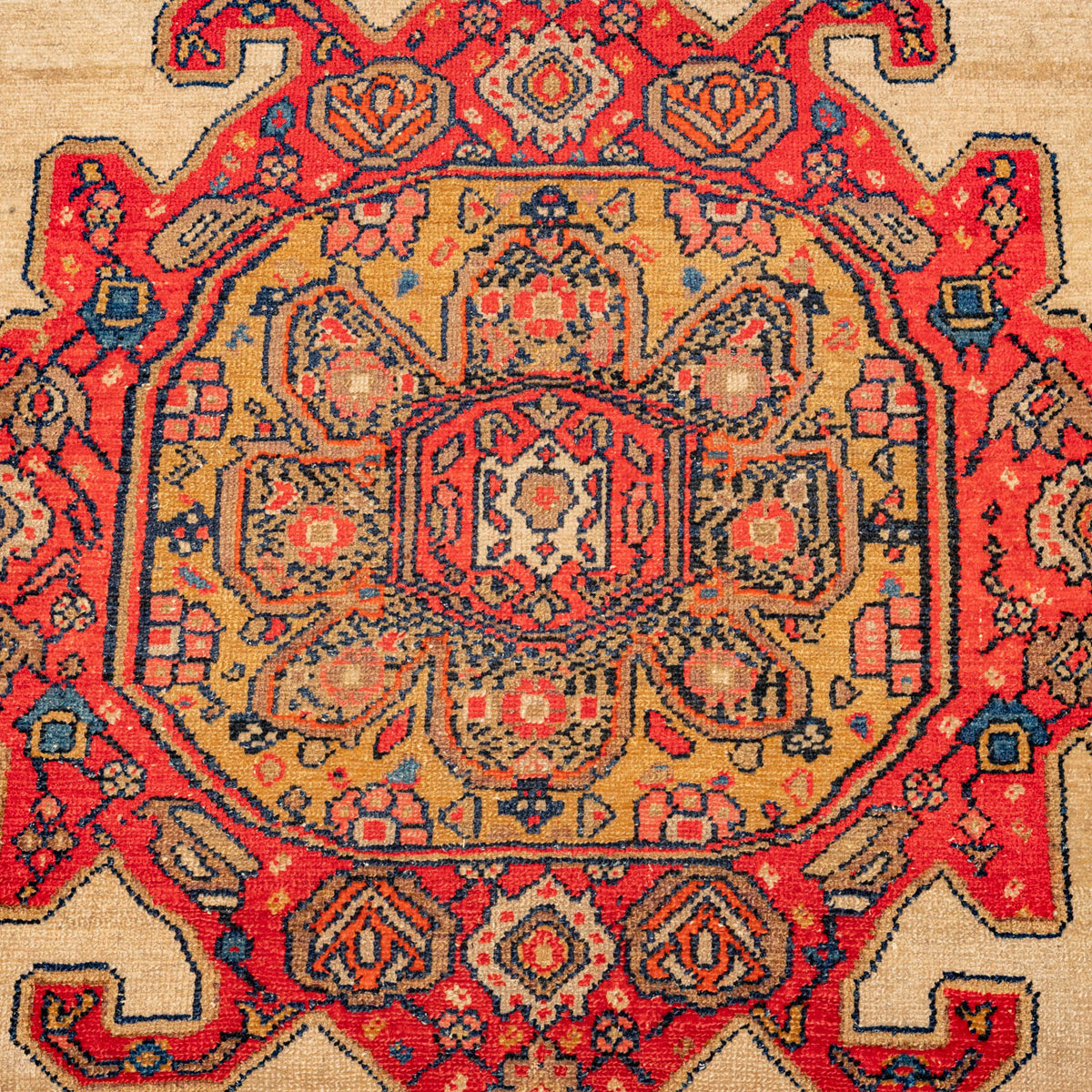Antique Malayer Rug, Persia, 4.3 x 6.3