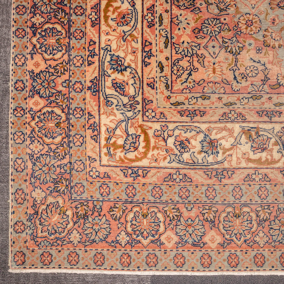 Antique Tabriz Rug, Persia, 8.4 x 11.9