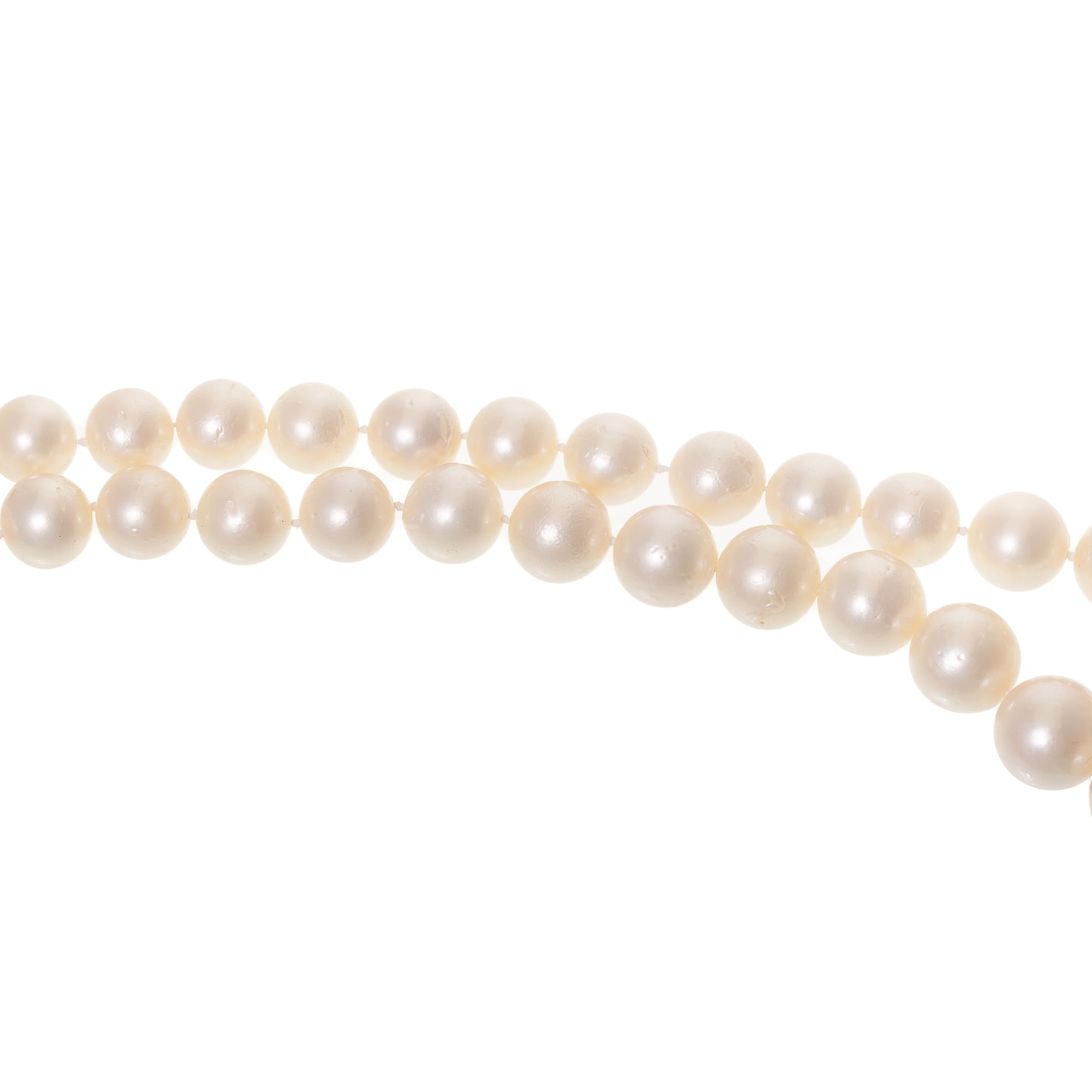A GIA Graduated South Sea Pearl Necklace in 14K