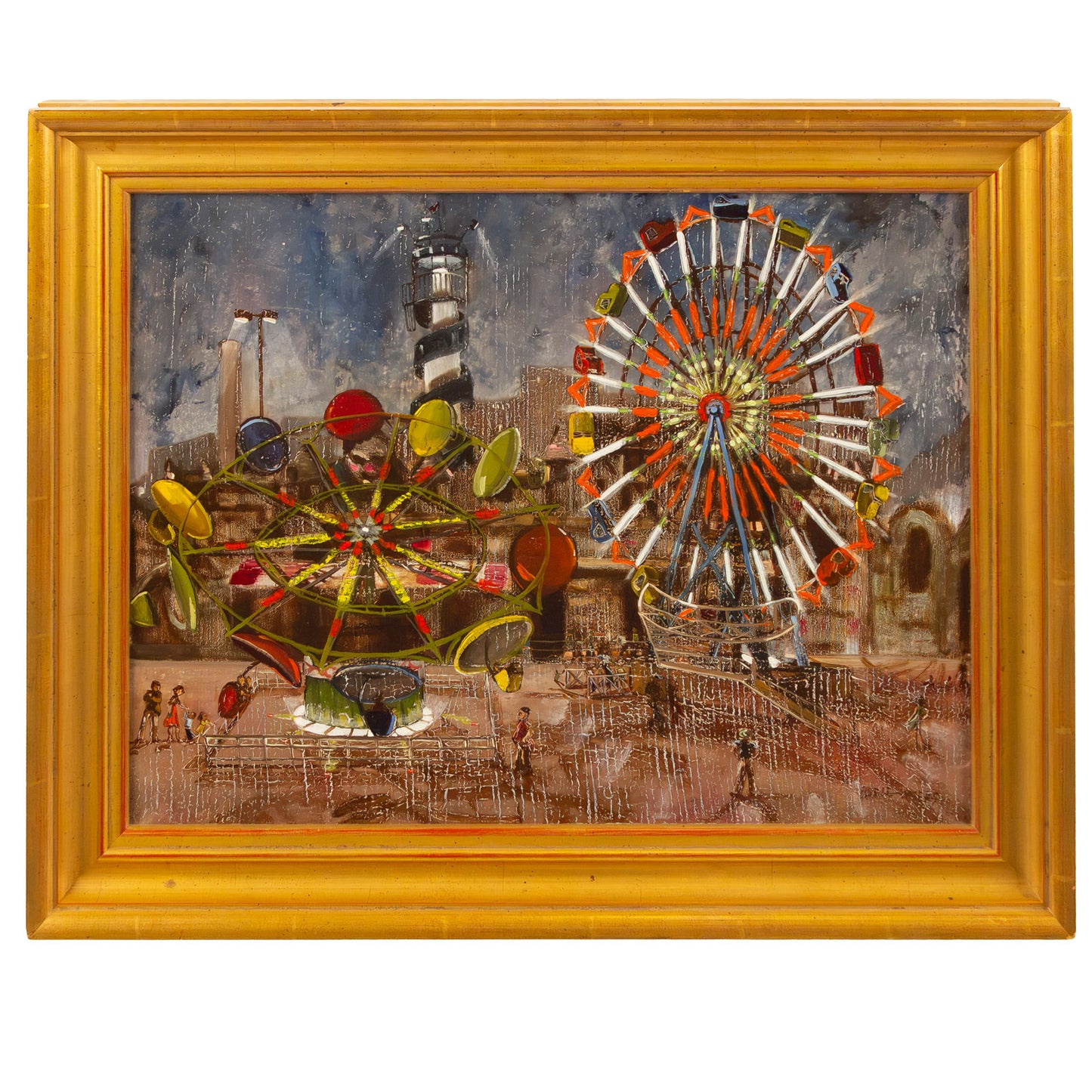 Laddie Waters. "Little Term," oil