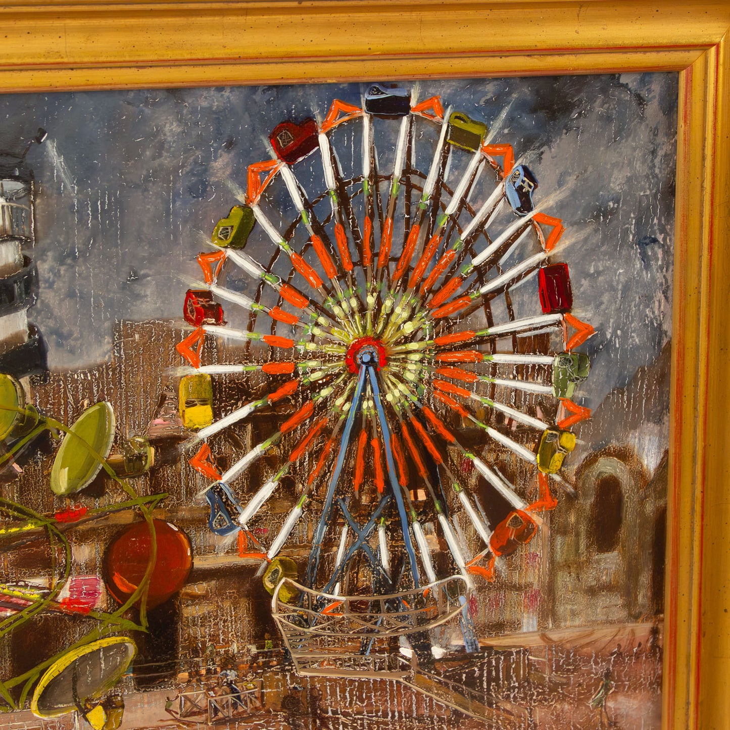 Laddie Waters. "Little Term," oil