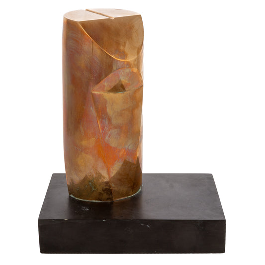 John Erskine Milne. "Cylindrical Form," bronze
