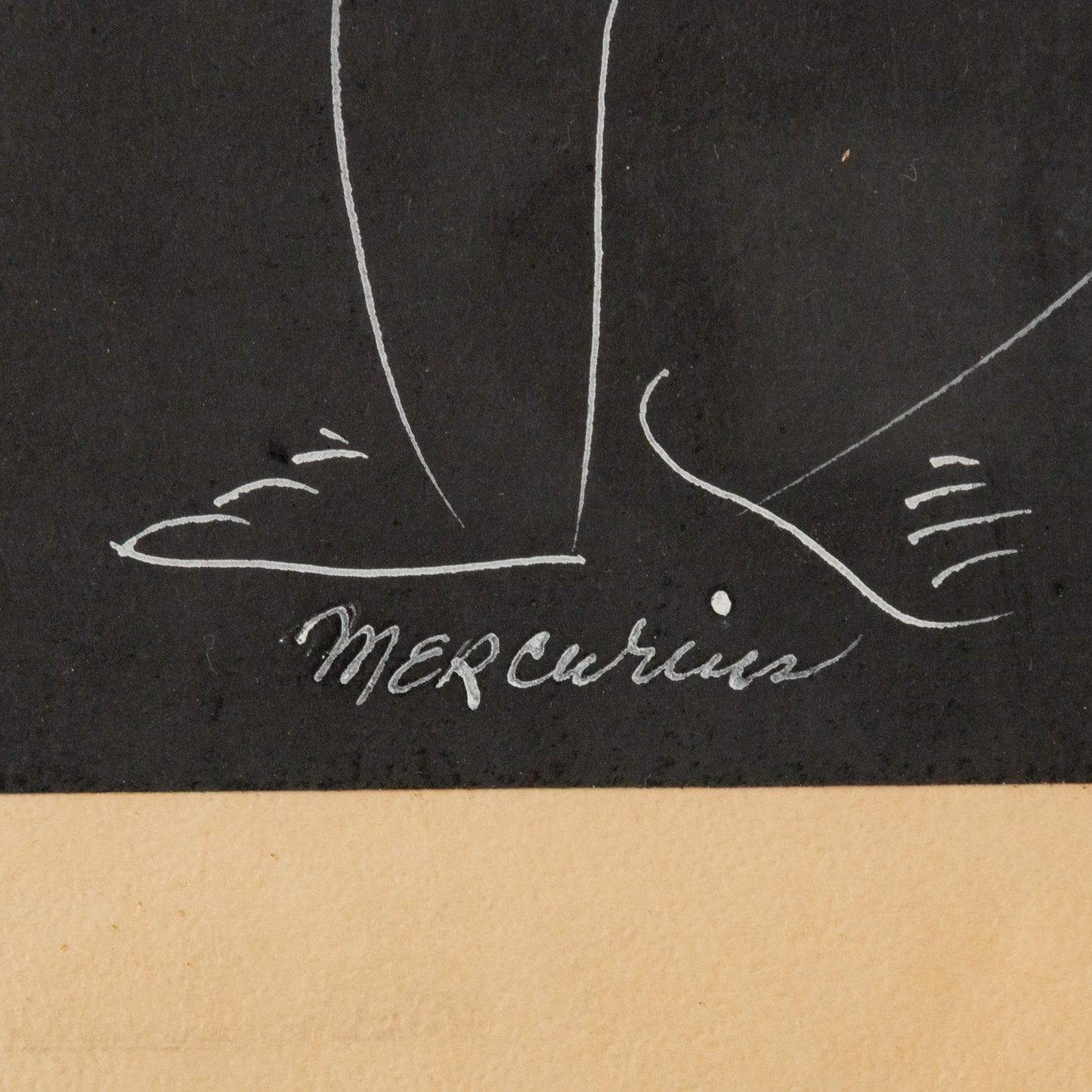 Irene Rice Pereira. "Mercurius," ink
