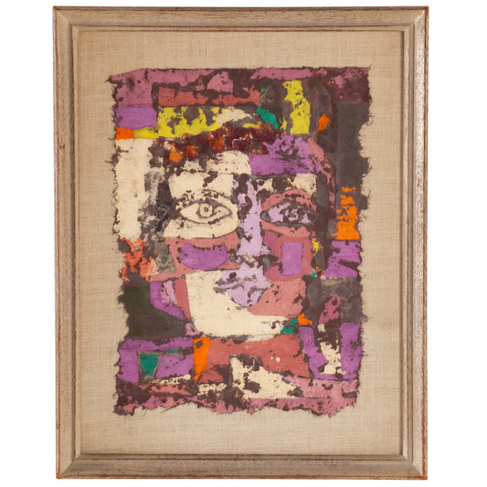 Karl Zerbe. "Youth," gouache