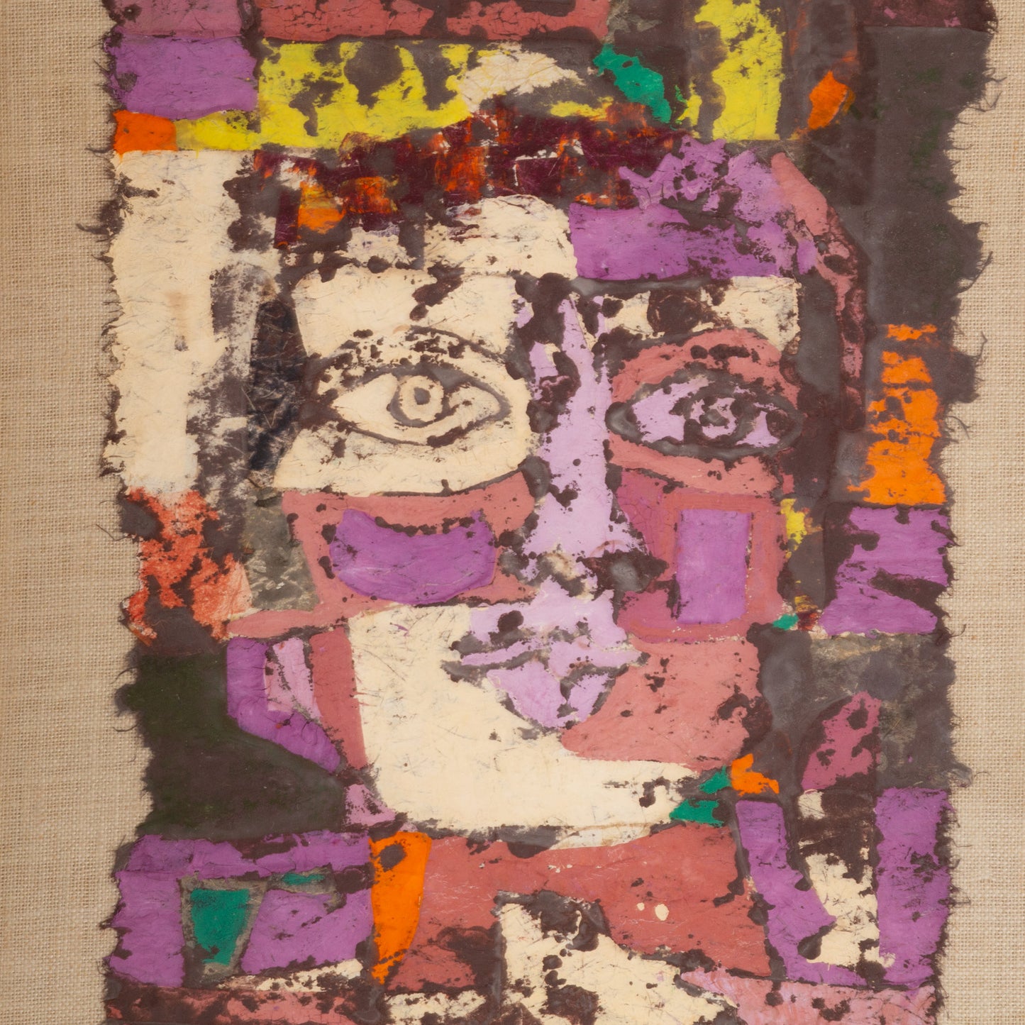 Karl Zerbe. "Youth," gouache