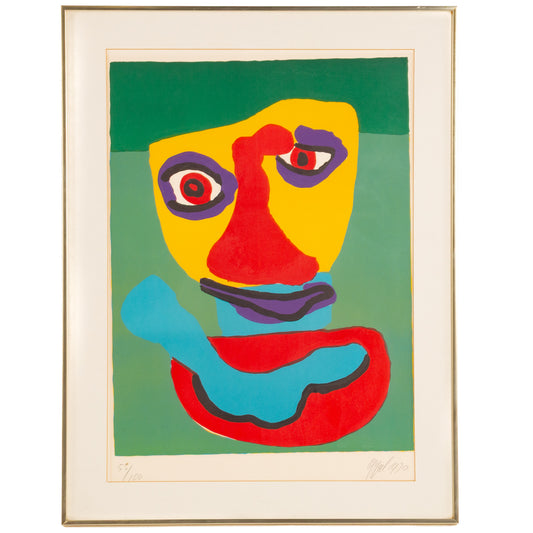 Karel Appel. "Smile Again," serigraph