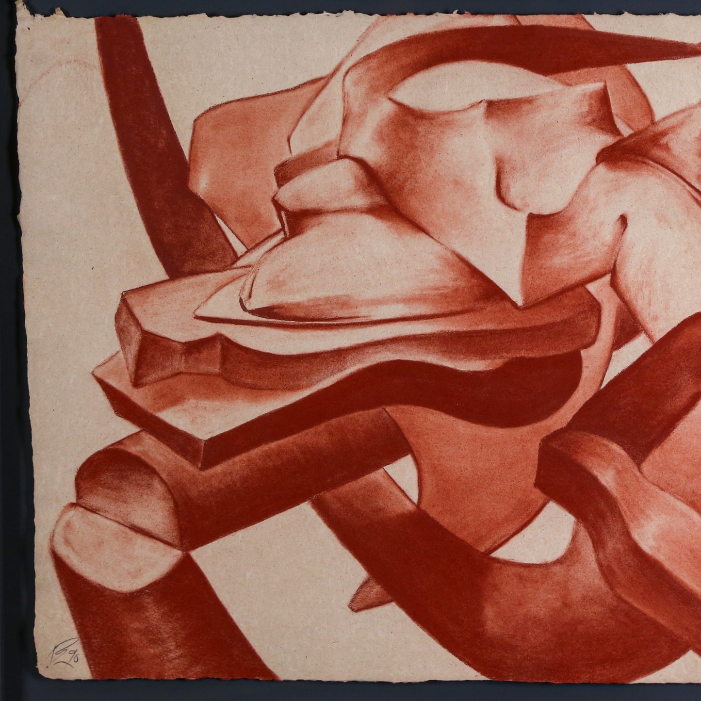 Robert Chapman. Two Fantastical Works, chalk