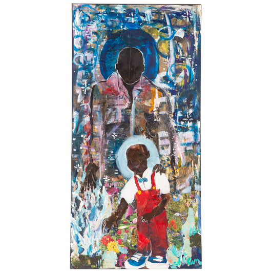 Ram Sueno. "Never Give Up on Magic," mixed media