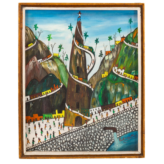 Prefete Duffaut. Mountain Village, oil